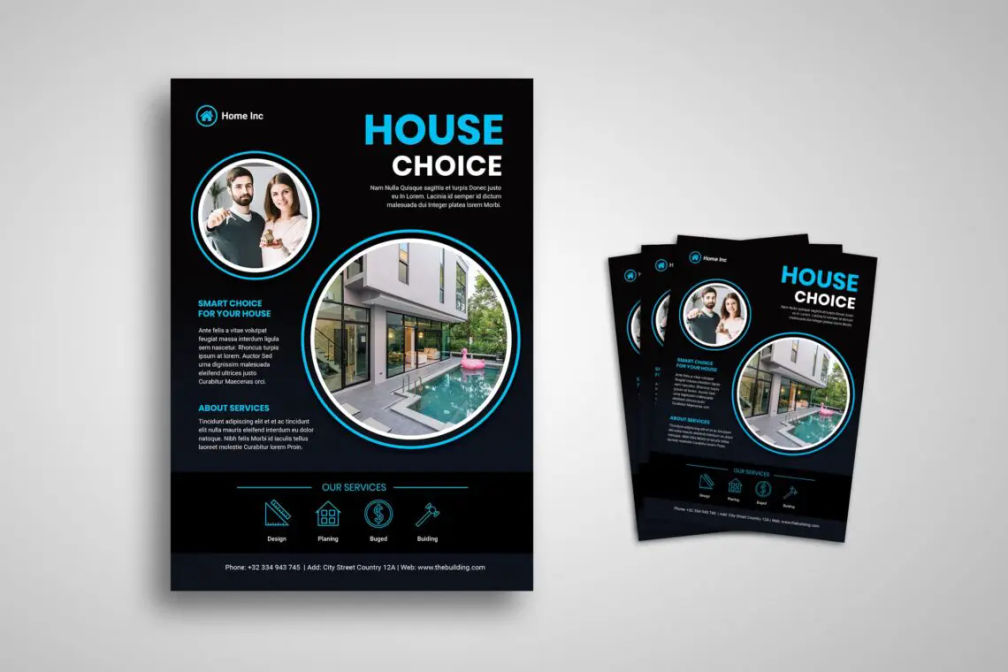 Flyer Template House Management Servicesjpg