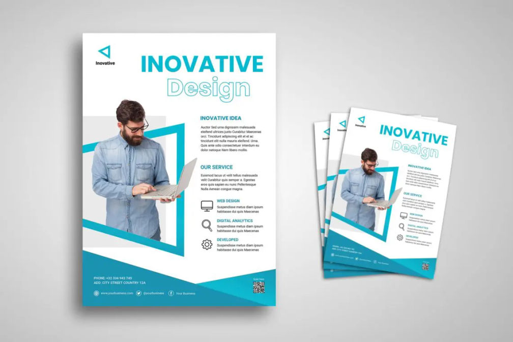 Flyer Template Innovative Design Agencyjpg