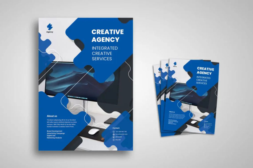 Flyer Template Integrated Creative Agencyjpg