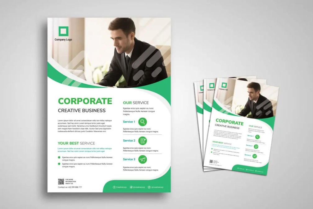 Flyer Template Professional Businessjpg