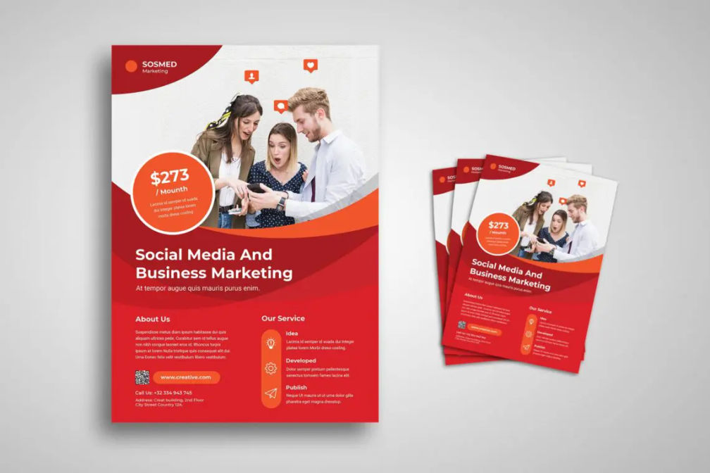 Flyer Template Social Media Expertjpg