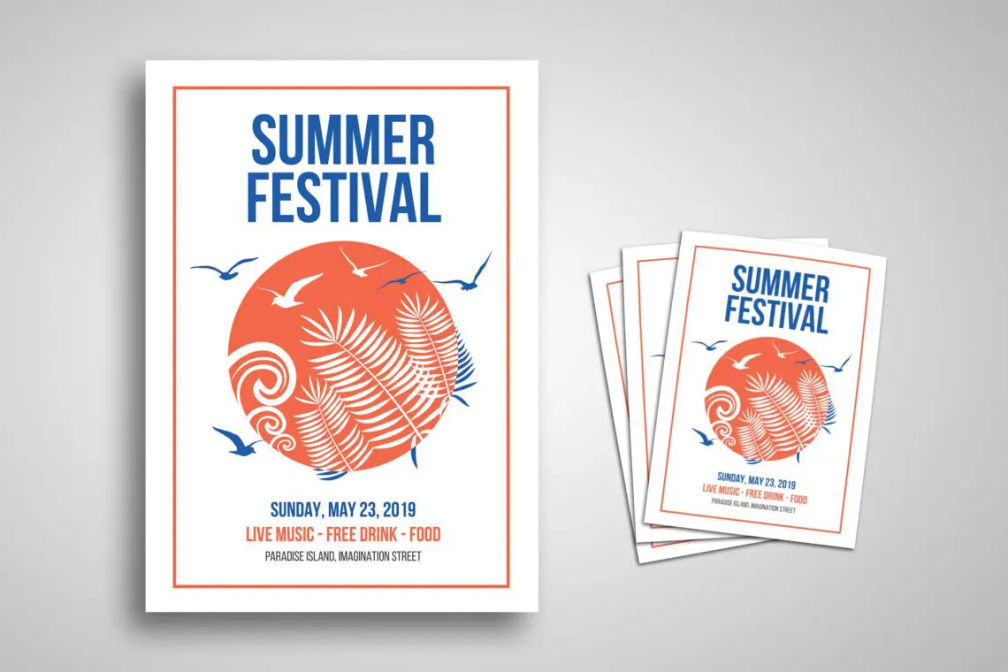 Flyer Template Summer Festivaljpg