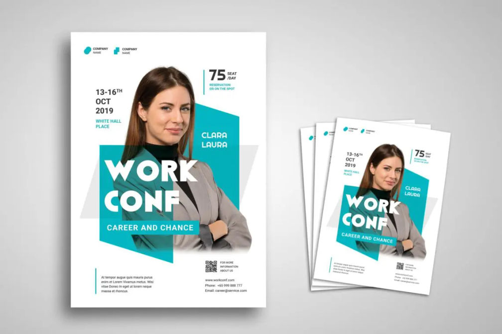 Flyer Template Work Career Conferencejpg