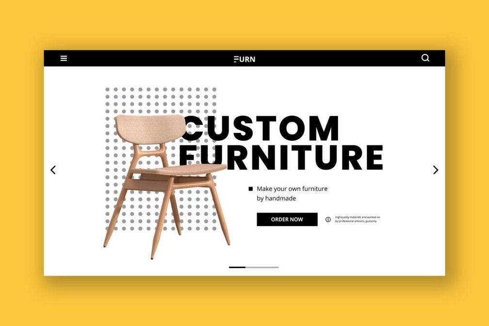 Hero Header Custom Furniture