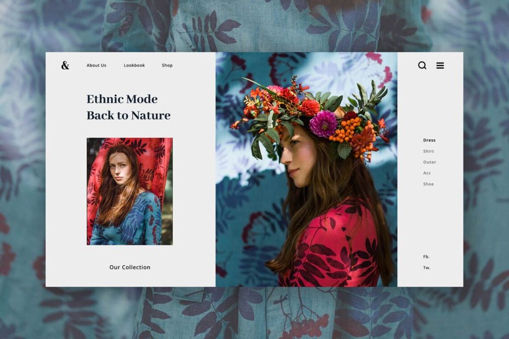 Hero Header Ethnic Mode Women