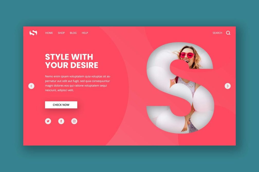 Hero Header Modern Fashion Store