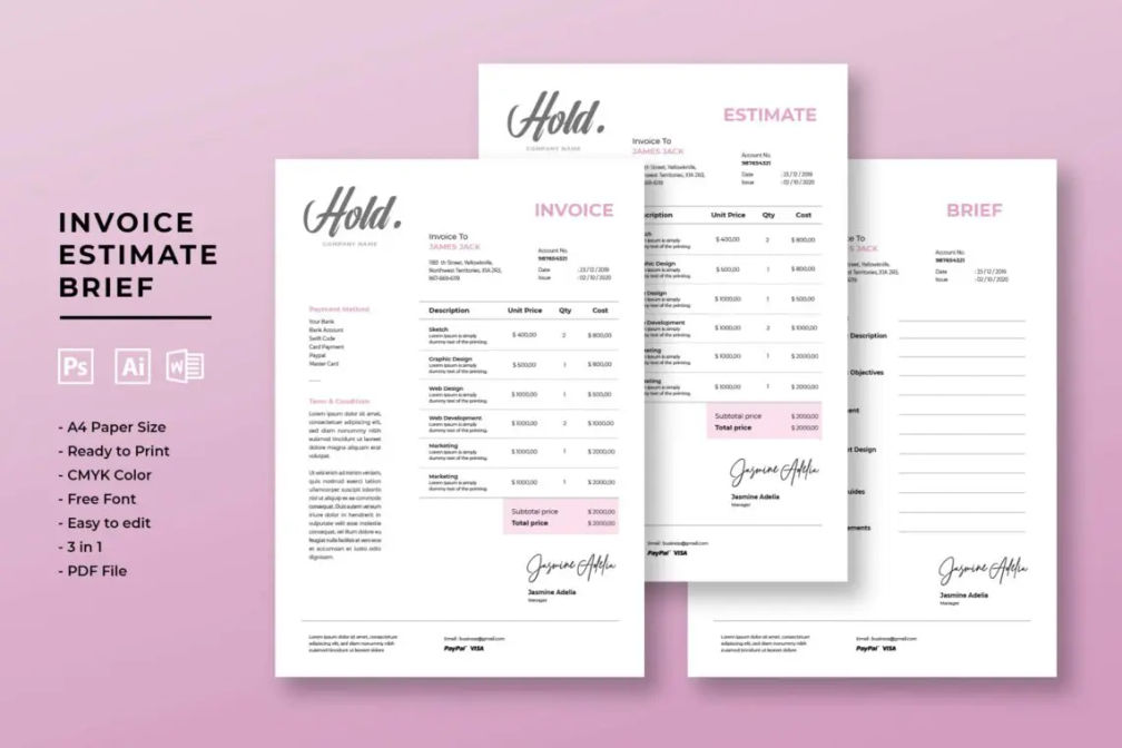 Invoice Creative Company Transactionjpg