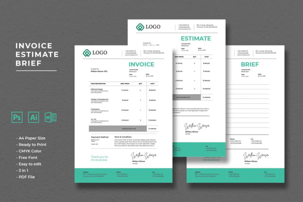 Invoice Digital Designjpg