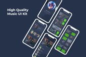 Mobile Ui Kit Music App
