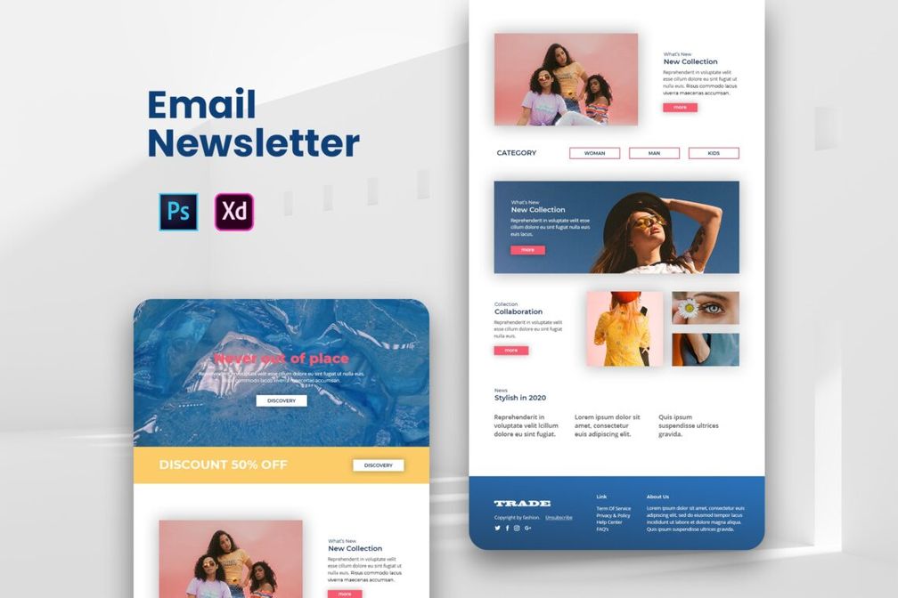 Mountain Clothes Email Newsletter