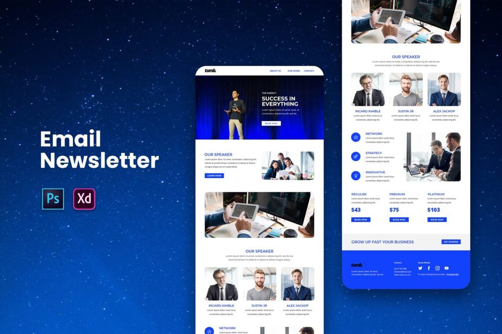 Network Strategy Conference Email Newsletter