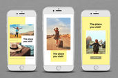 Pinterest Template Travel Post