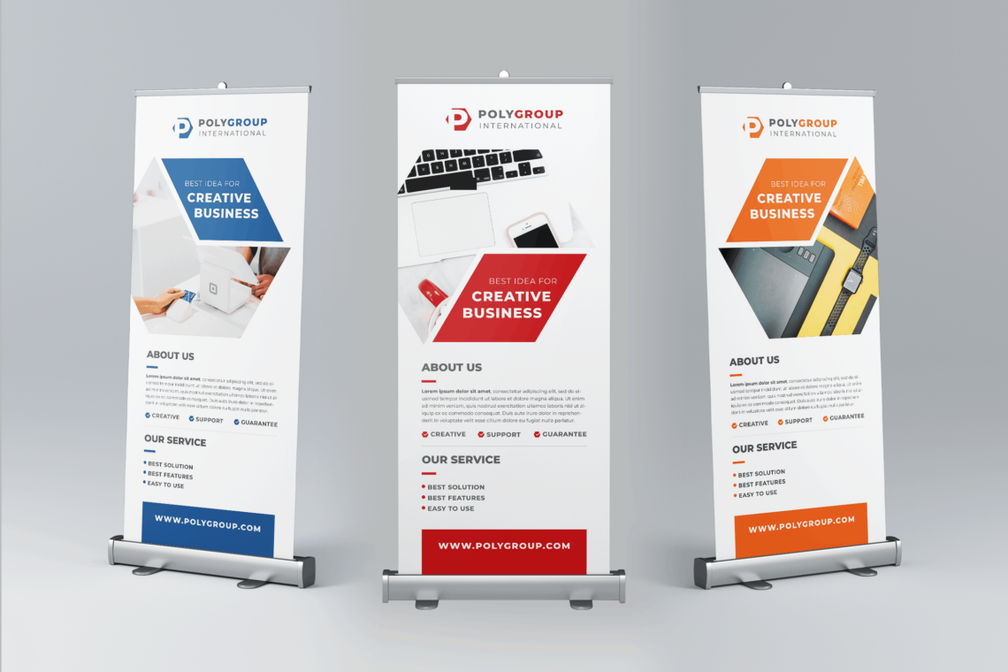 Roll Up Banner Creative Business Solution