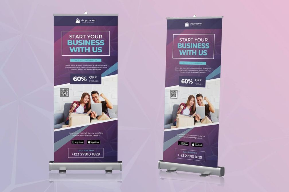 Roll Up Banner Shop Business