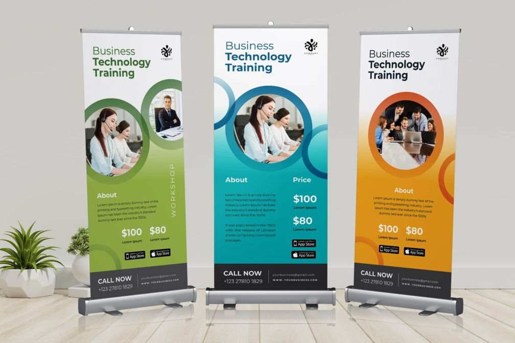 Roll Up Banner Technology Training