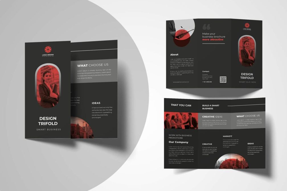 Trifold Brochure Smart Business