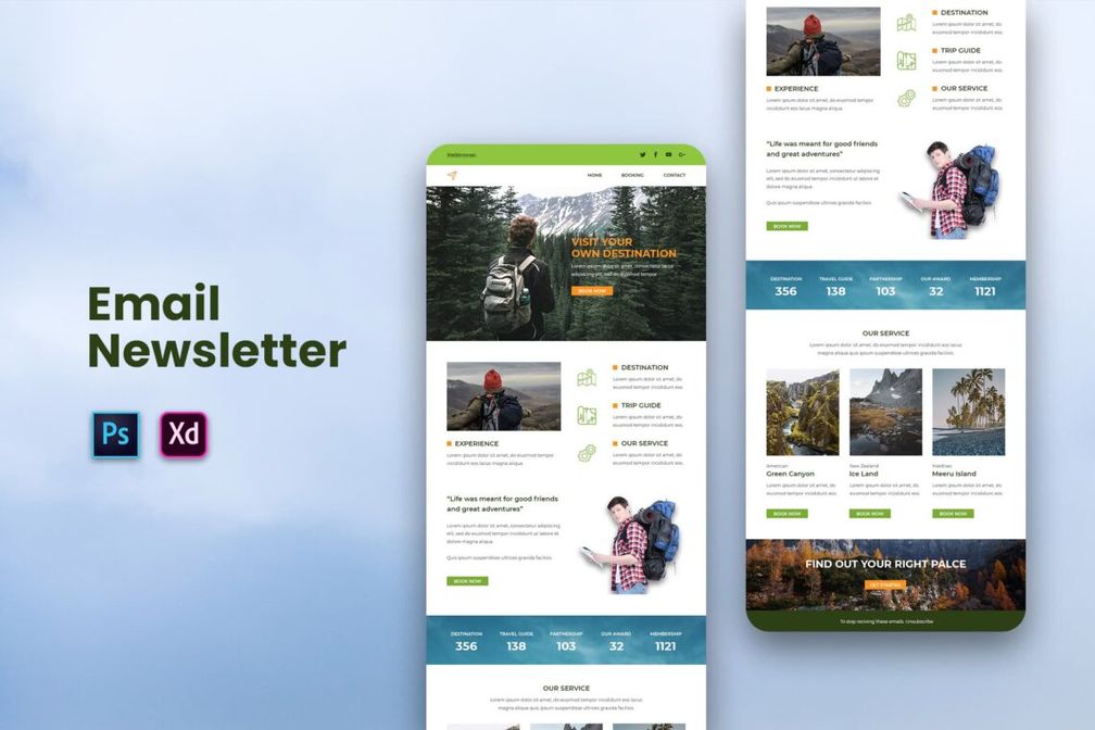 Trip Service Guide Email Newsletter