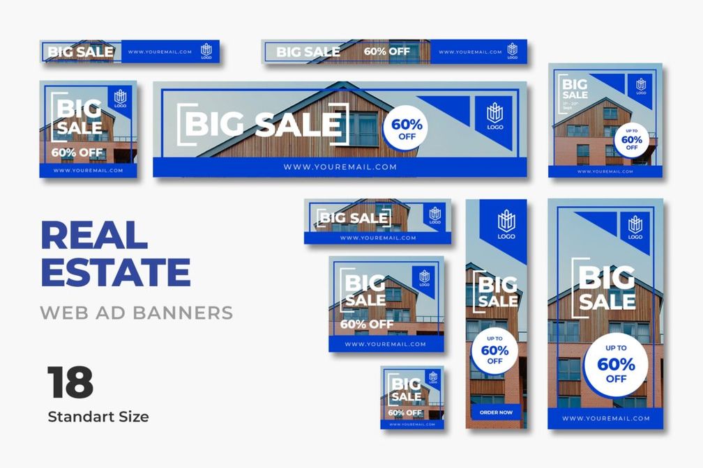 Web Banner Real Estate Sale