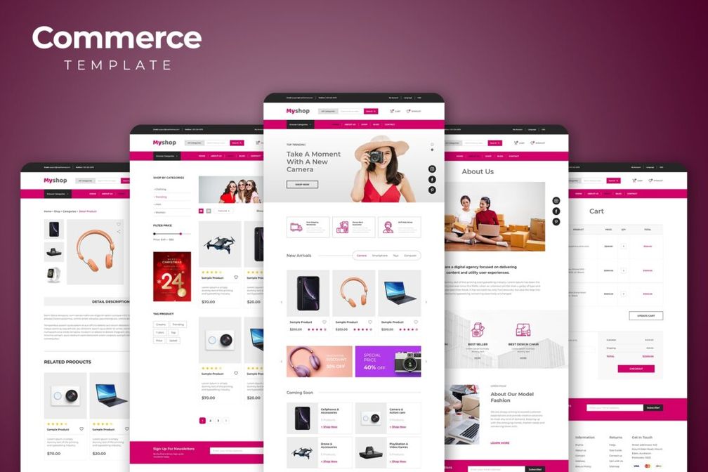 Web Commerce Electronic Shop