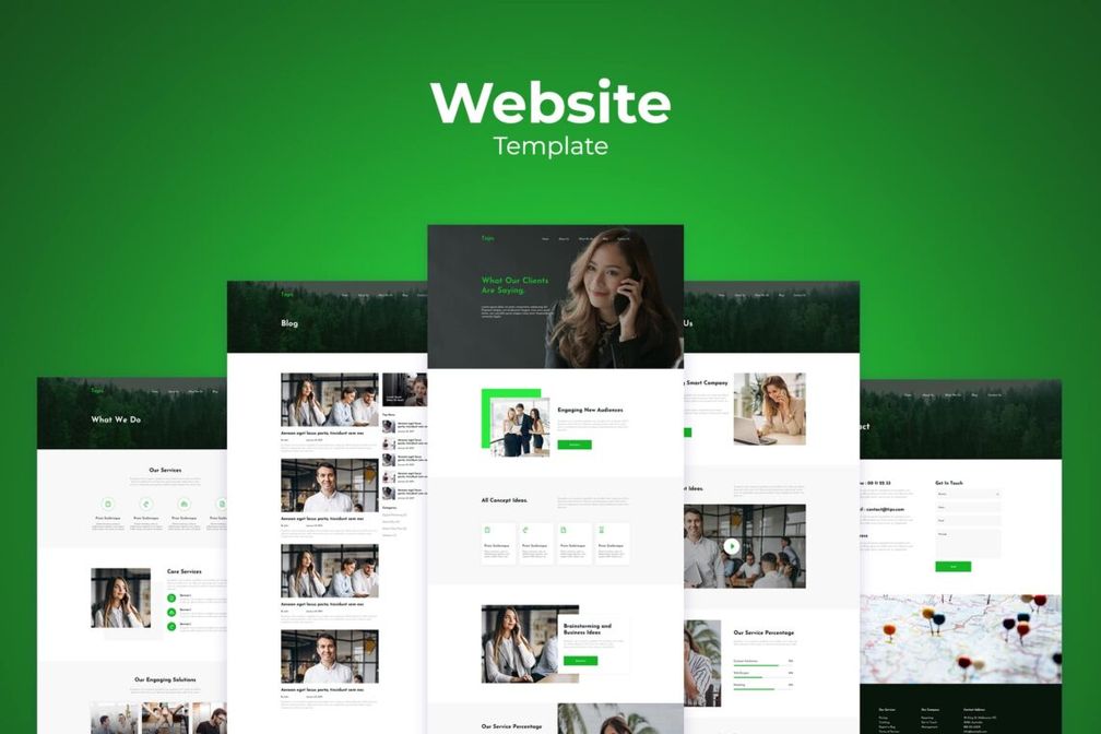 Website Template Smart Business Solution