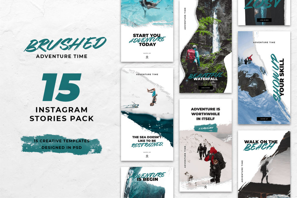 Instagram Stories - Adventures Time Theme