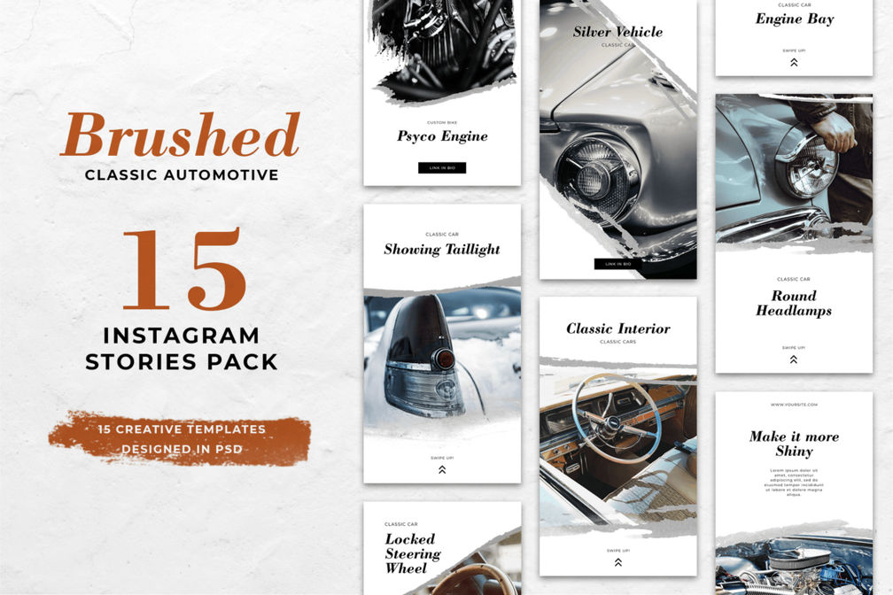 Instagram Stories - Classic Automotive Theme
