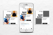 Instagram Template - Beach Fashion Theme