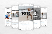 Instagram Template - Beach Fashion Theme