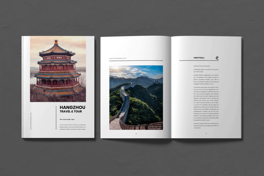 Magazine Template - Travel & Tour