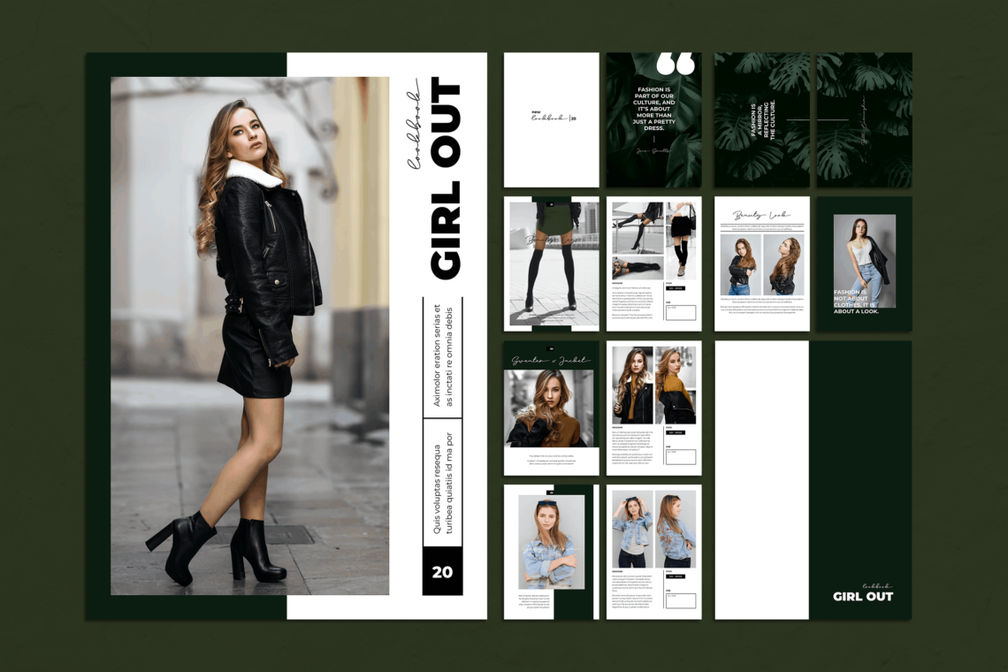 Magazine Template - Women Fashion