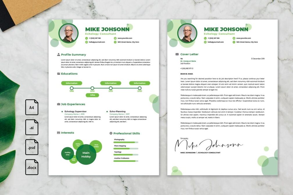 cv resume echology consultant profile