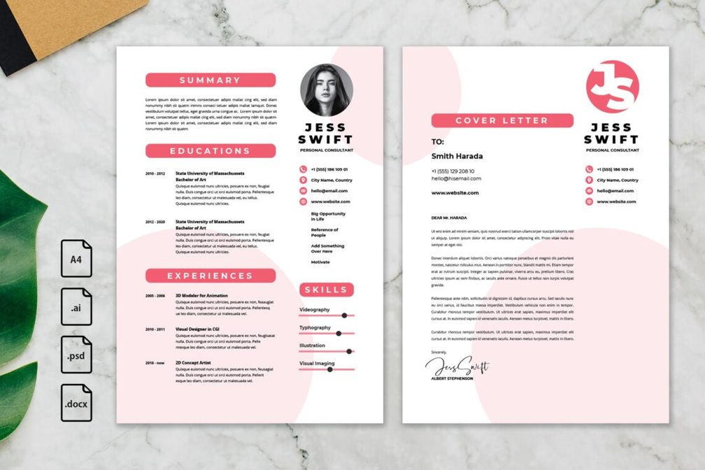 cv resume personal consultant
