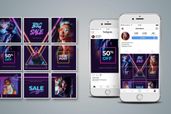 Instagram Puzzle - Retro Sale