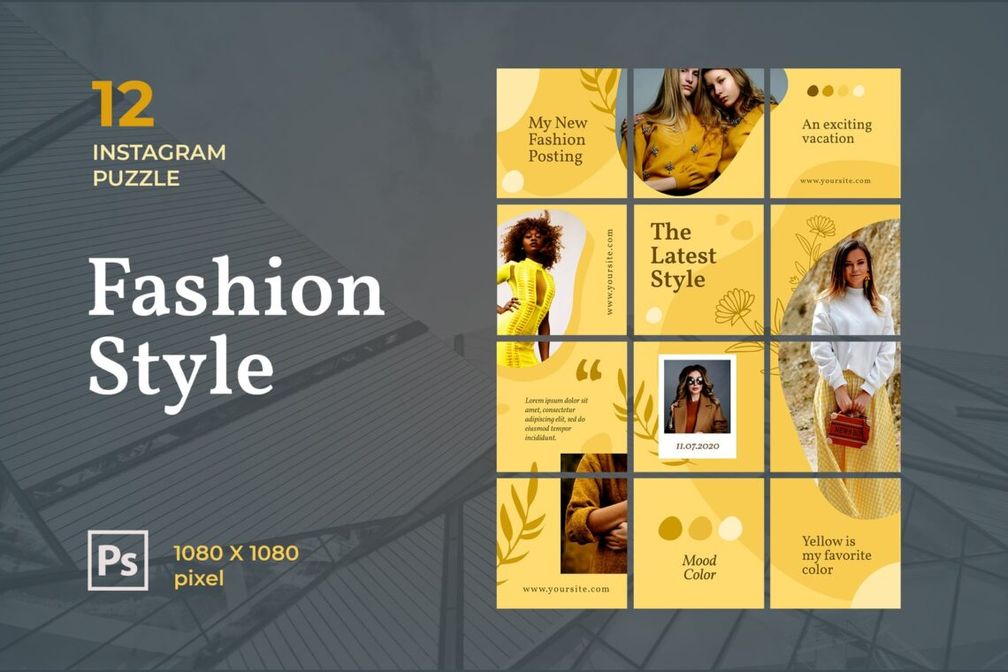 Instagram Puzzle - Fashion Style