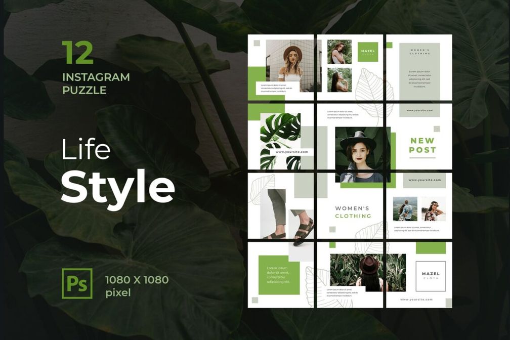 Instagram Puzzle - Women Lifestyle
