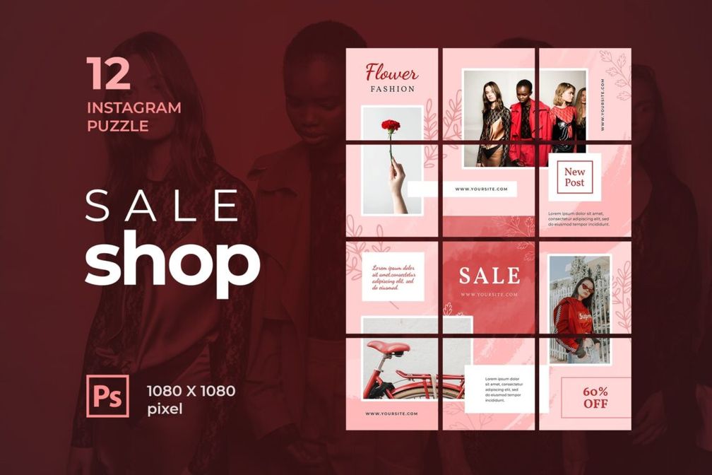 Instagram Puzzle - Sale Fashion