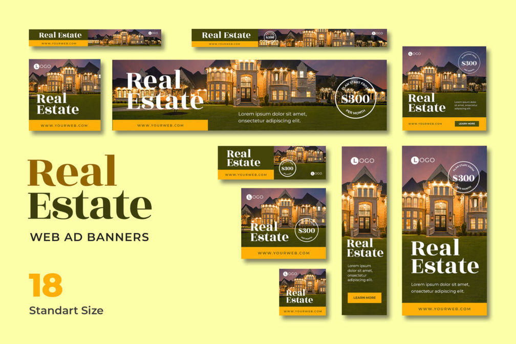 Google Ads Web Banner Premium House