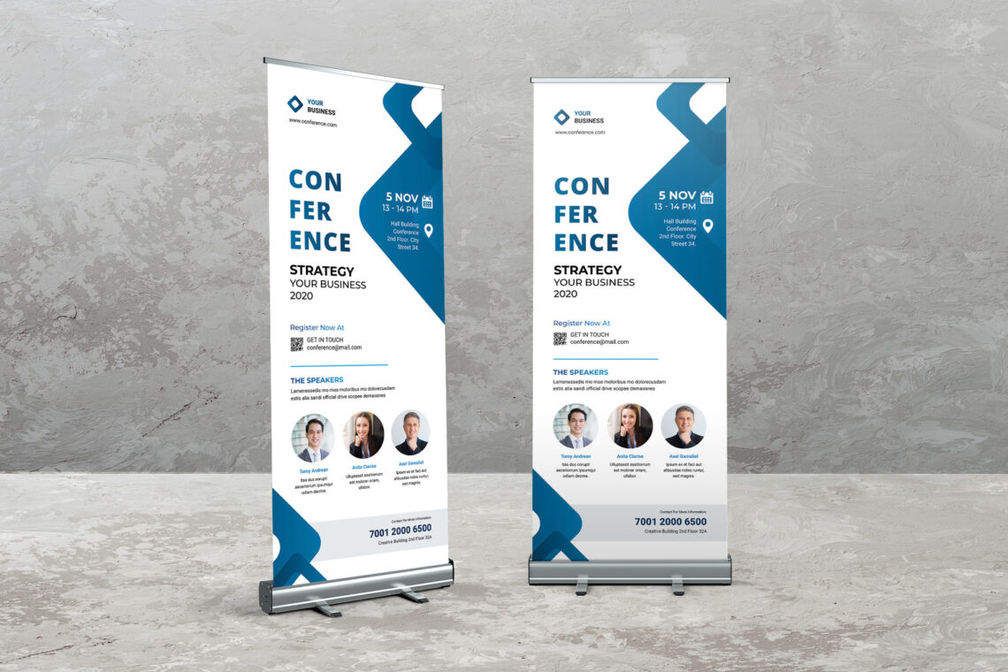 Roll Up Banner - Business Conference