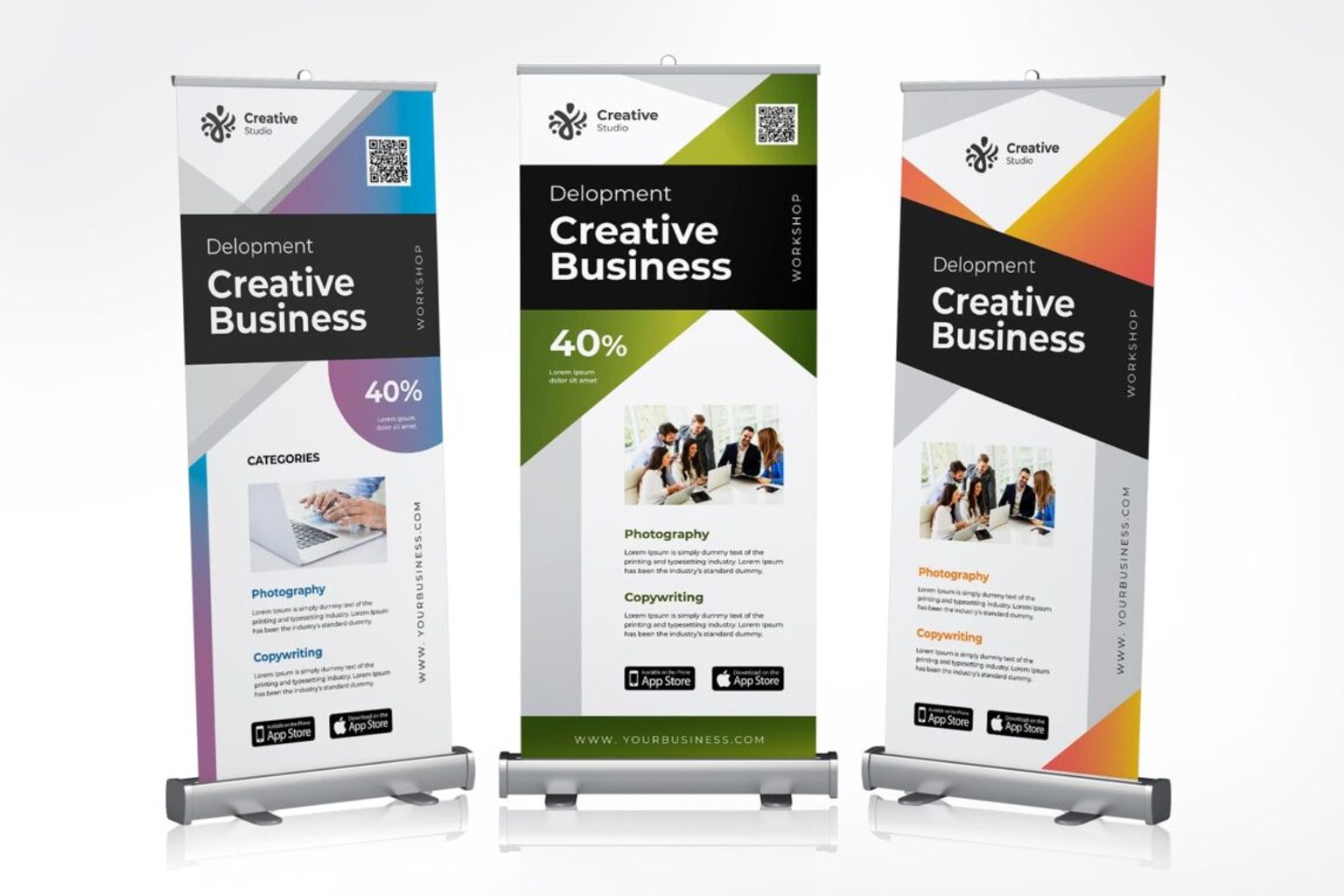 roll up banner creative business