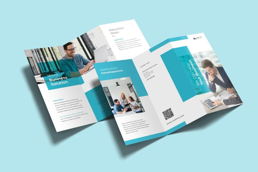 trifold brochure apps developer