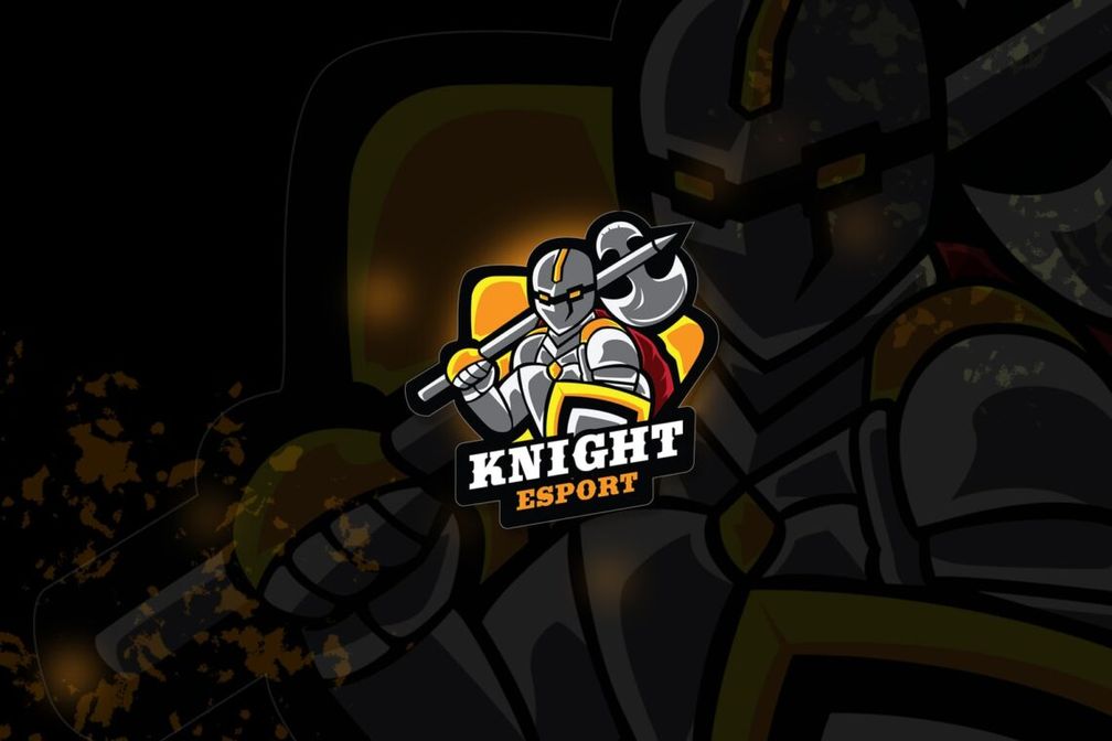 esport logo – ax knight