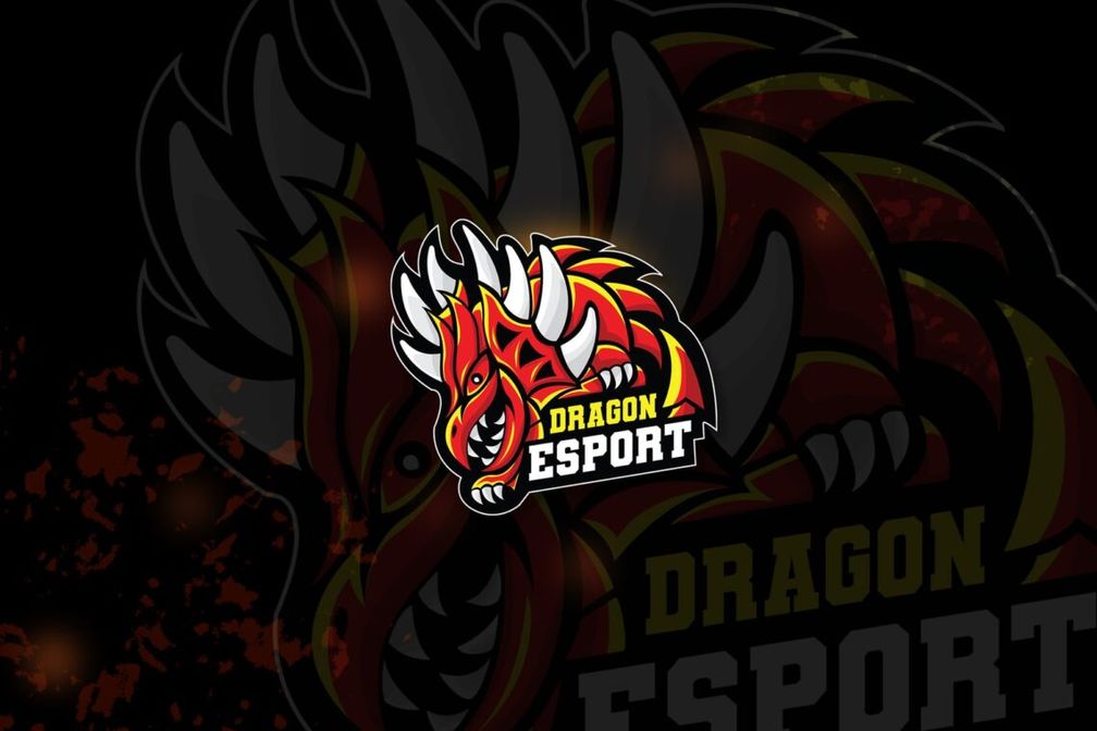 esport logo – dragon dire