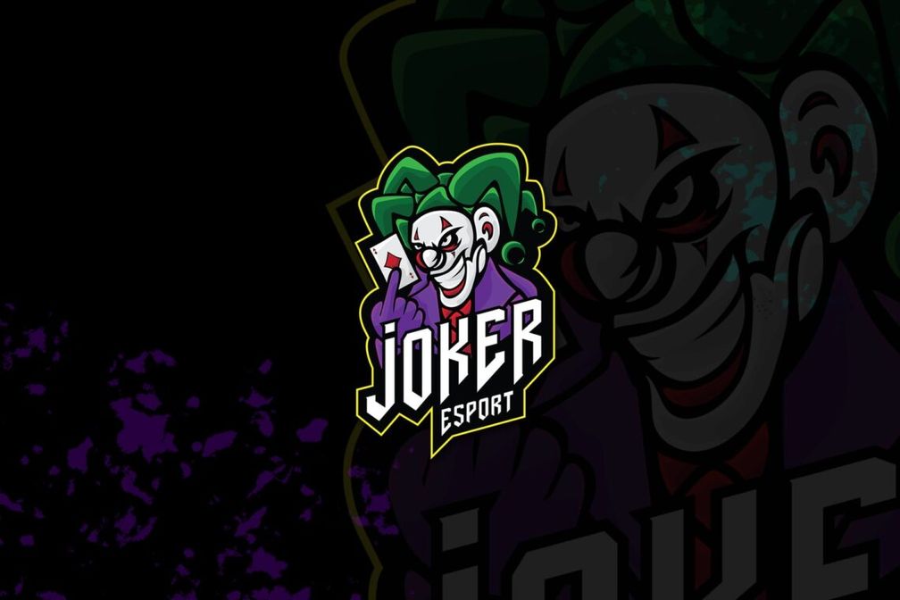 esport logo – evil joker