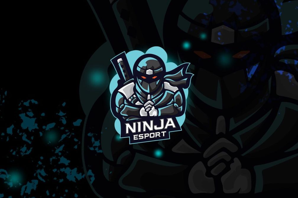 esport logo – invisible ninja