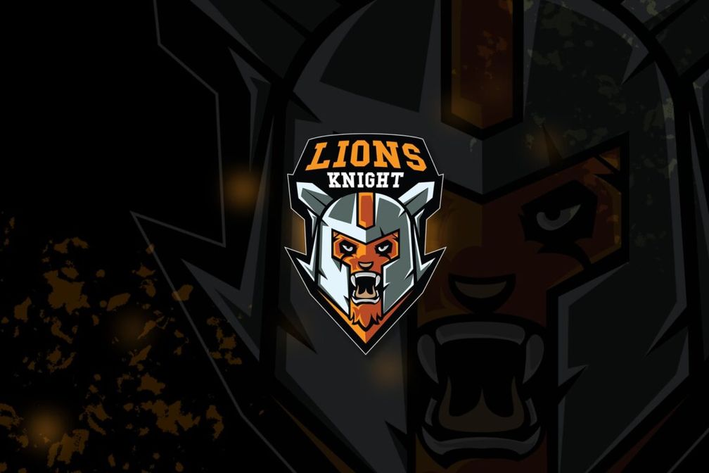esport logo – lion knight