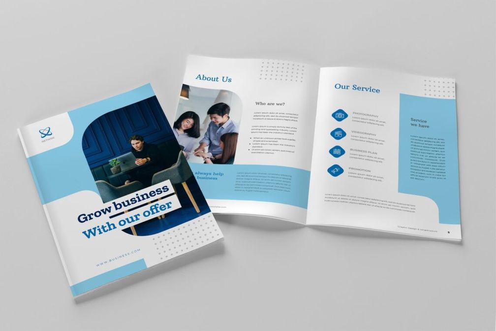 brochure business growth 7