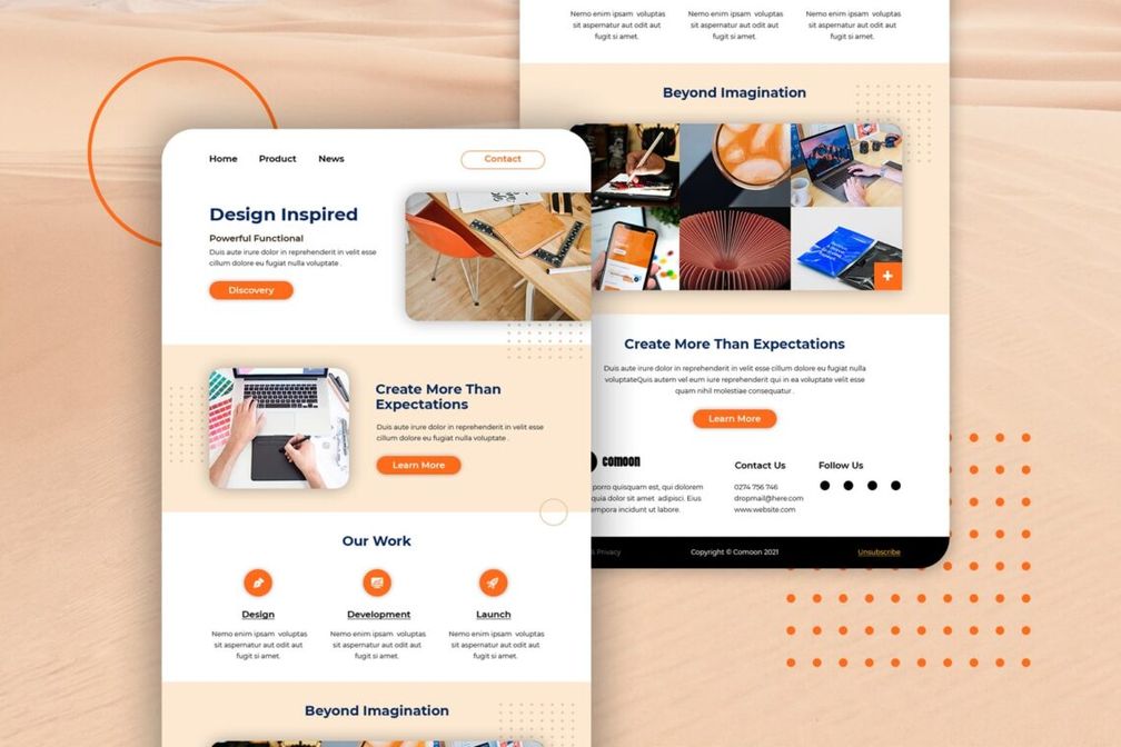 email newsletter design