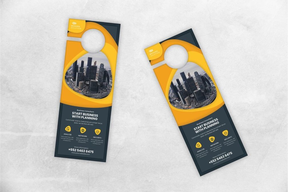 door hanger business planner network