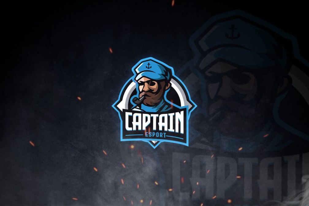 esport logo conqueror captain