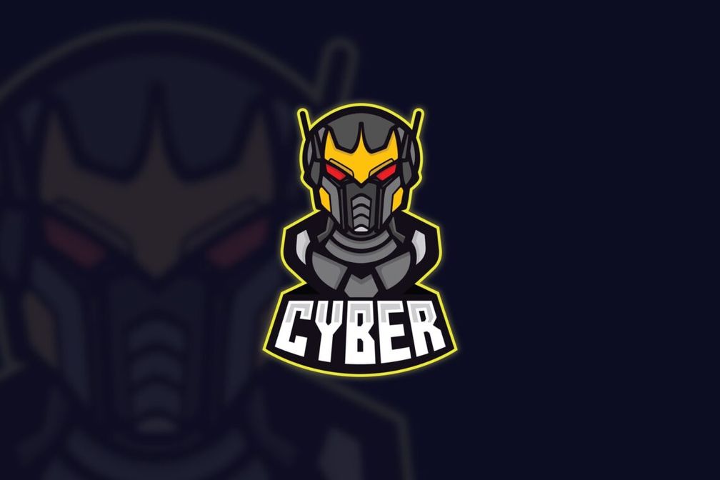 esport logo cyber network